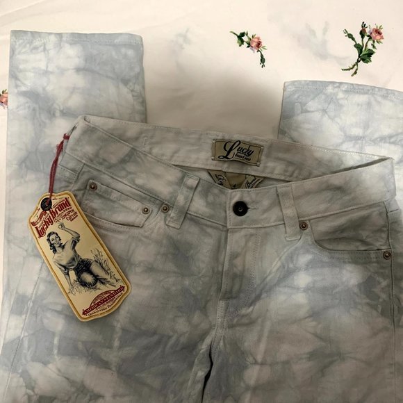 Lucky Brand Light Blue Grey Jeans - Picture 7 of 10